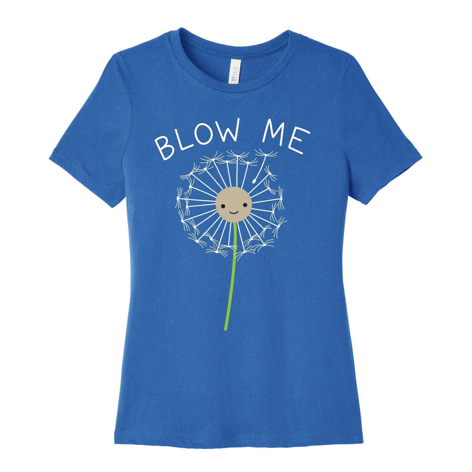 Blow Me Dandelion Women's Cotton Tee Hoodie, Sweatshirt | CoreVibeTees.com (Image 3)