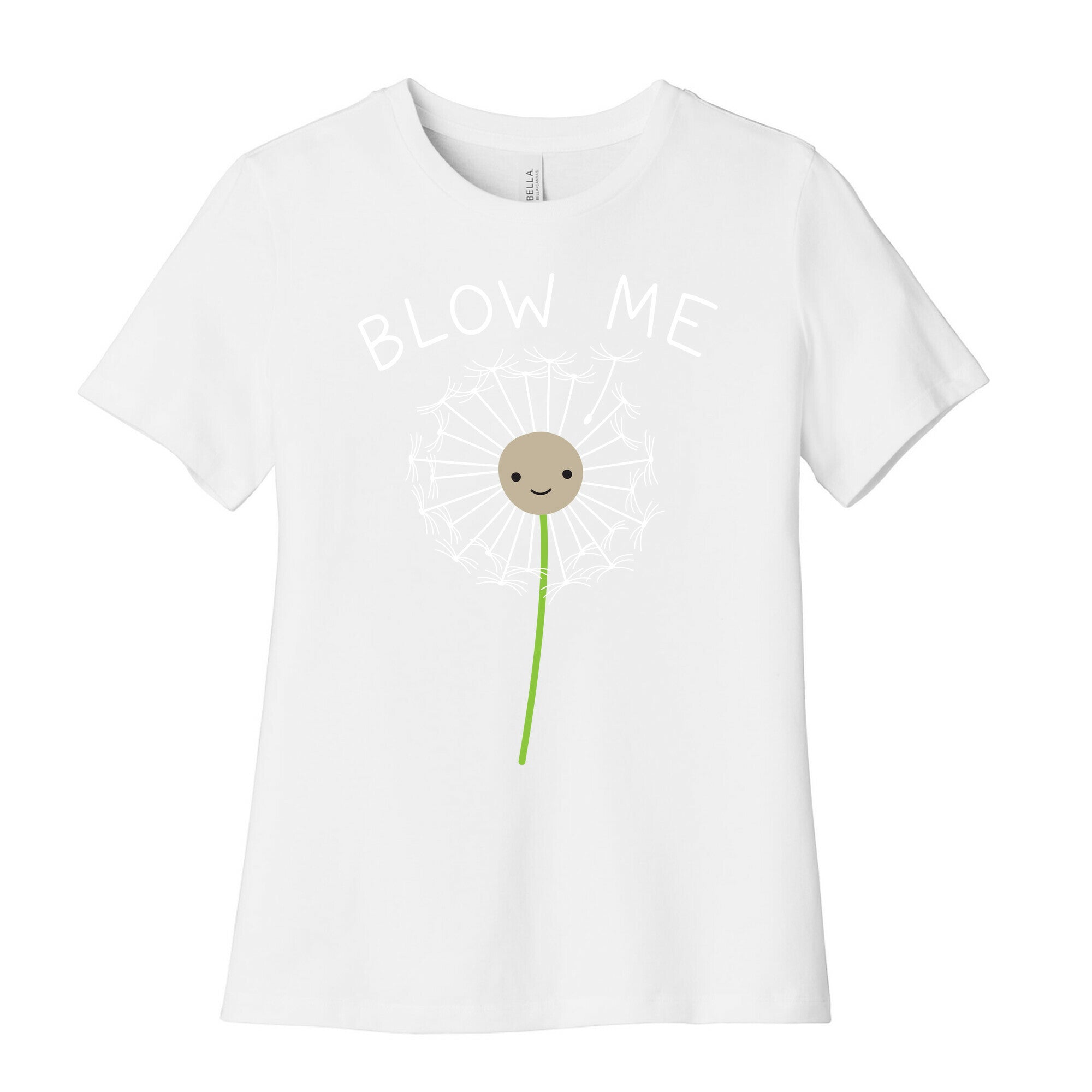Blow Me Dandelion Women's Cotton Tee Hoodie, Sweatshirt | CoreVibeTees.com (Image 4)