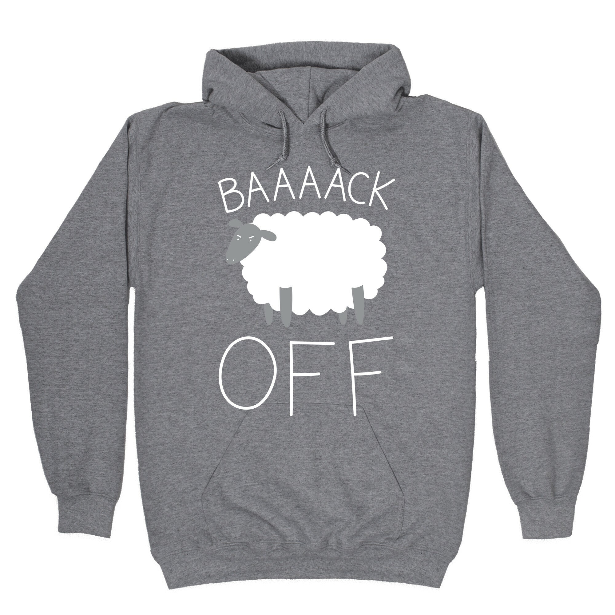 Baaaack Off Sheep Hoodie T-Shirts, Sweatshirt | CoreVibeTees.com (Image 1)