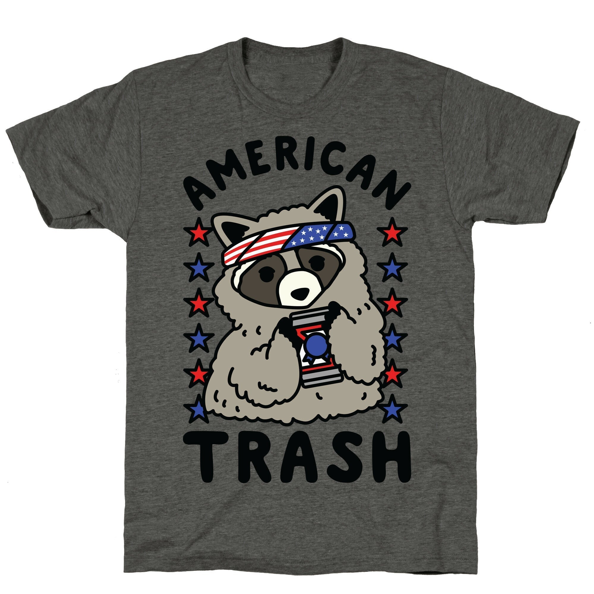 American Trash Unisex Triblend Tee Hoodie, Sweatshirt | CoreVibeTees.com (Image 2)