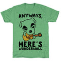 Anyways Here's Wonderwall Parody Unisex Triblend Tee Hoodie, Sweatshirt | CoreVibeTees.com (Image 1)