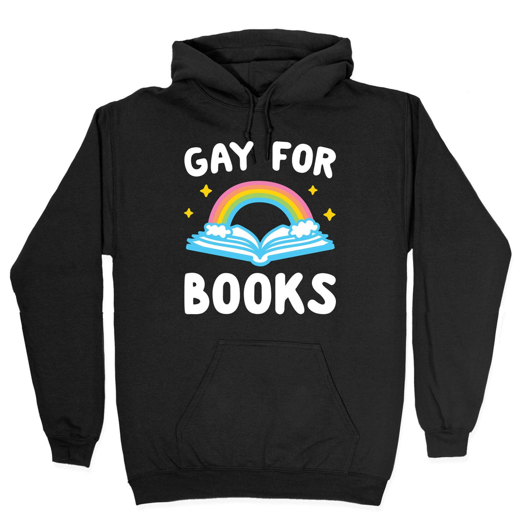 Gay For Books Hoodie T-Shirts, Sweatshirt | CoreVibeTees.com (Image 2)