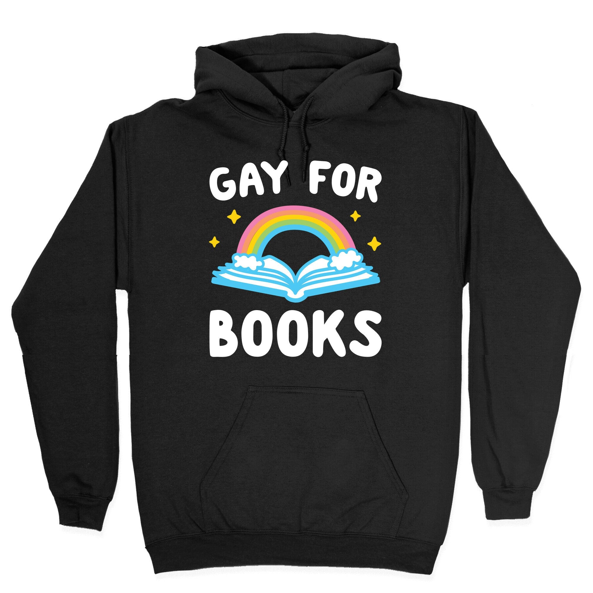 Gay For Books Hoodie T-Shirts, Sweatshirt | CoreVibeTees.com (Image 2)
