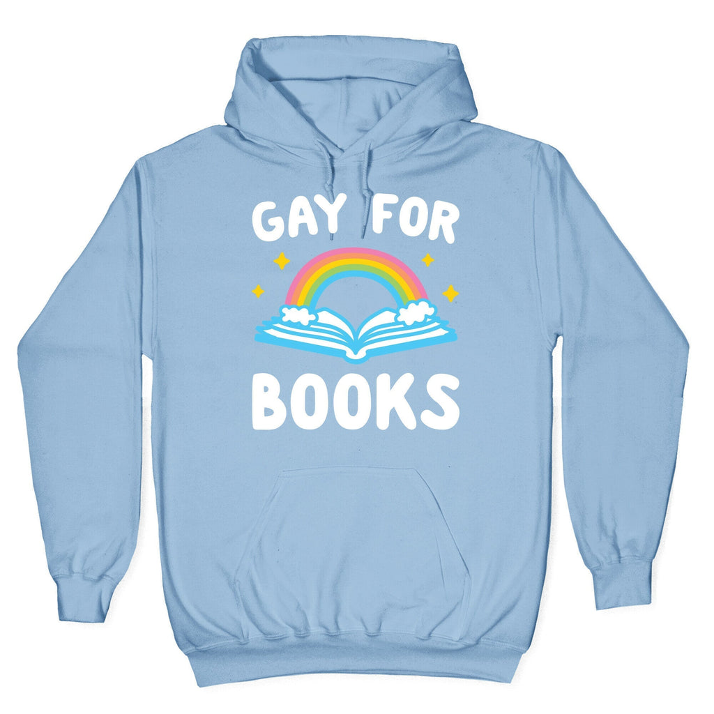 Gay For Books Hoodie T-Shirts, Sweatshirt | CoreVibeTees.com (Image 4)