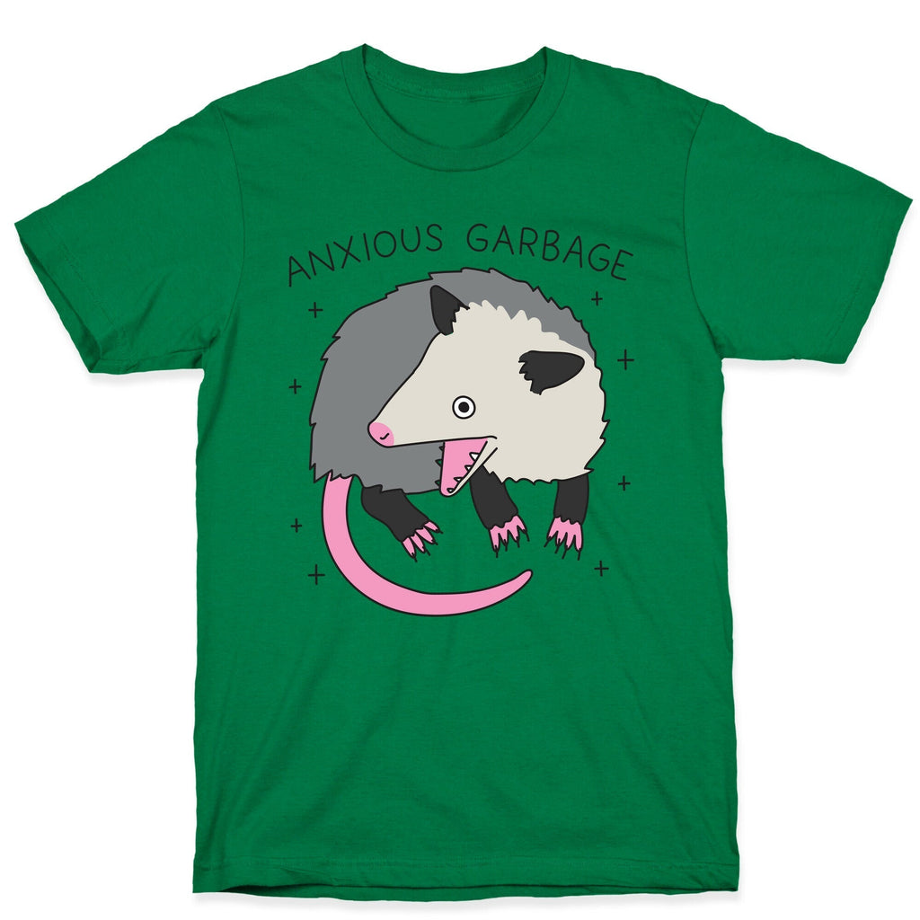Anxious Garbage Opossum T-Shirt Hoodie, Sweatshirt | CoreVibeTees.com (Image 4)