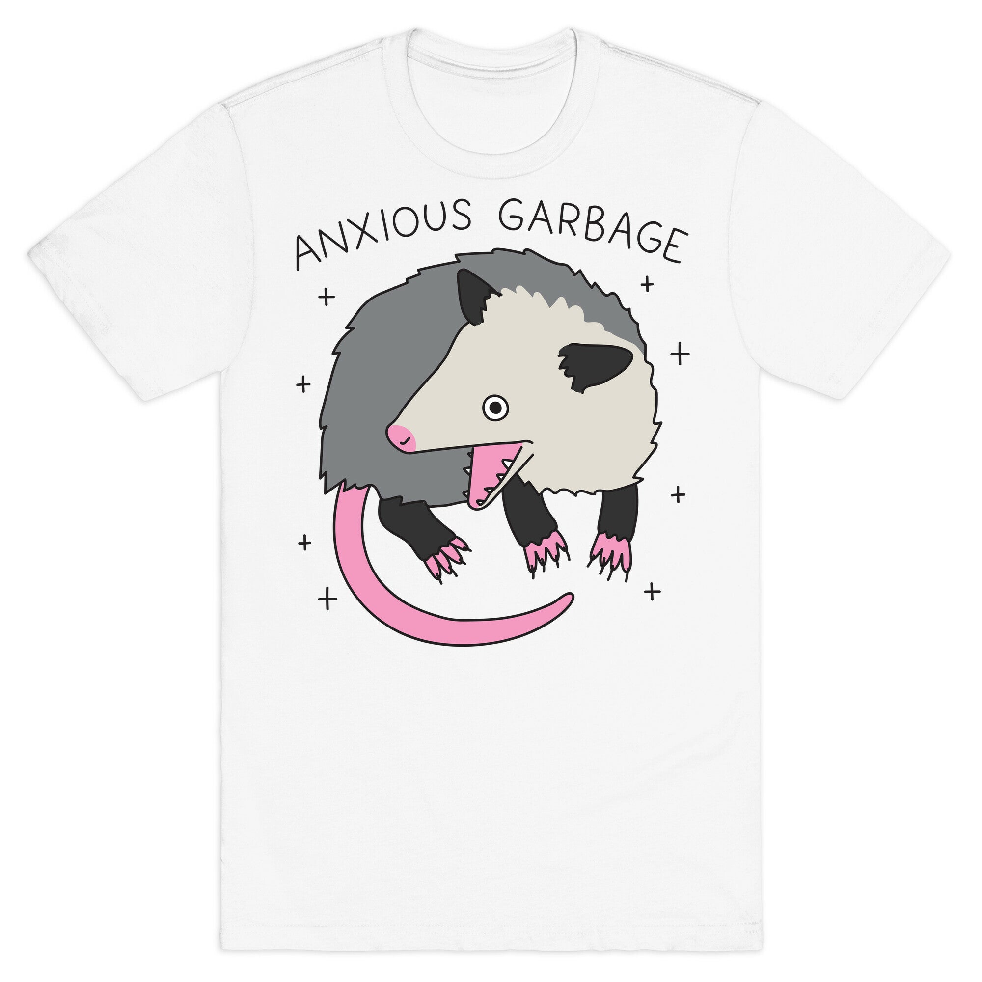 Anxious Garbage Opossum T-Shirt Hoodie, Sweatshirt | CoreVibeTees.com (Image 2)