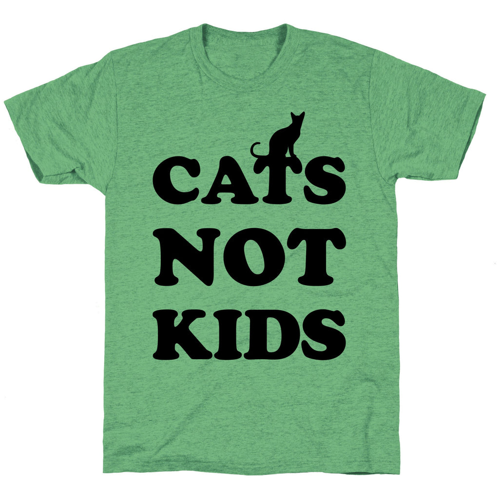 Cats Not Kids Unisex Triblend Tee Style001 Hoodie, Sweatshirt | CoreVibeTees.com (Image 1)