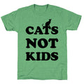 Cats Not Kids Unisex Triblend Tee Style001 Hoodie, Sweatshirt | CoreVibeTees.com (Image 1)