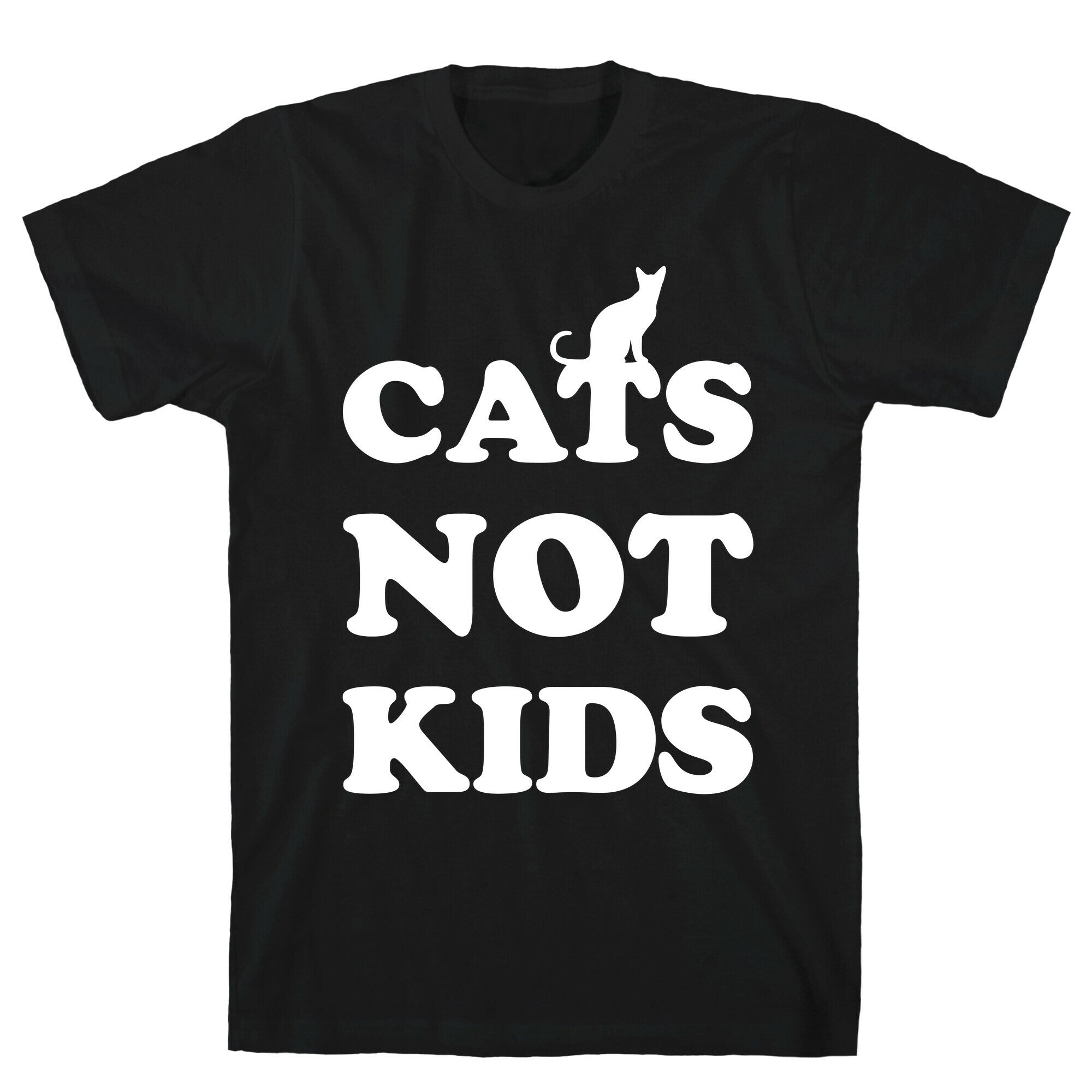 Cats Not Kids T-Shirt Hoodie, Sweatshirt | CoreVibeTees.com (Image 1)
