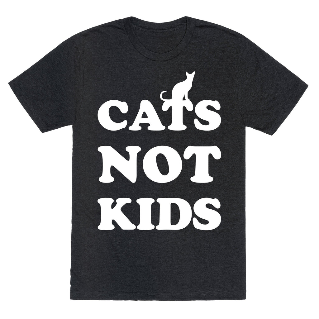 Cats Not Kids Unisex Triblend Tee Hoodie, Sweatshirt | CoreVibeTees.com (Image 1)
