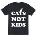 Cats Not Kids Unisex Triblend Tee Hoodie, Sweatshirt | CoreVibeTees.com (Image 1)