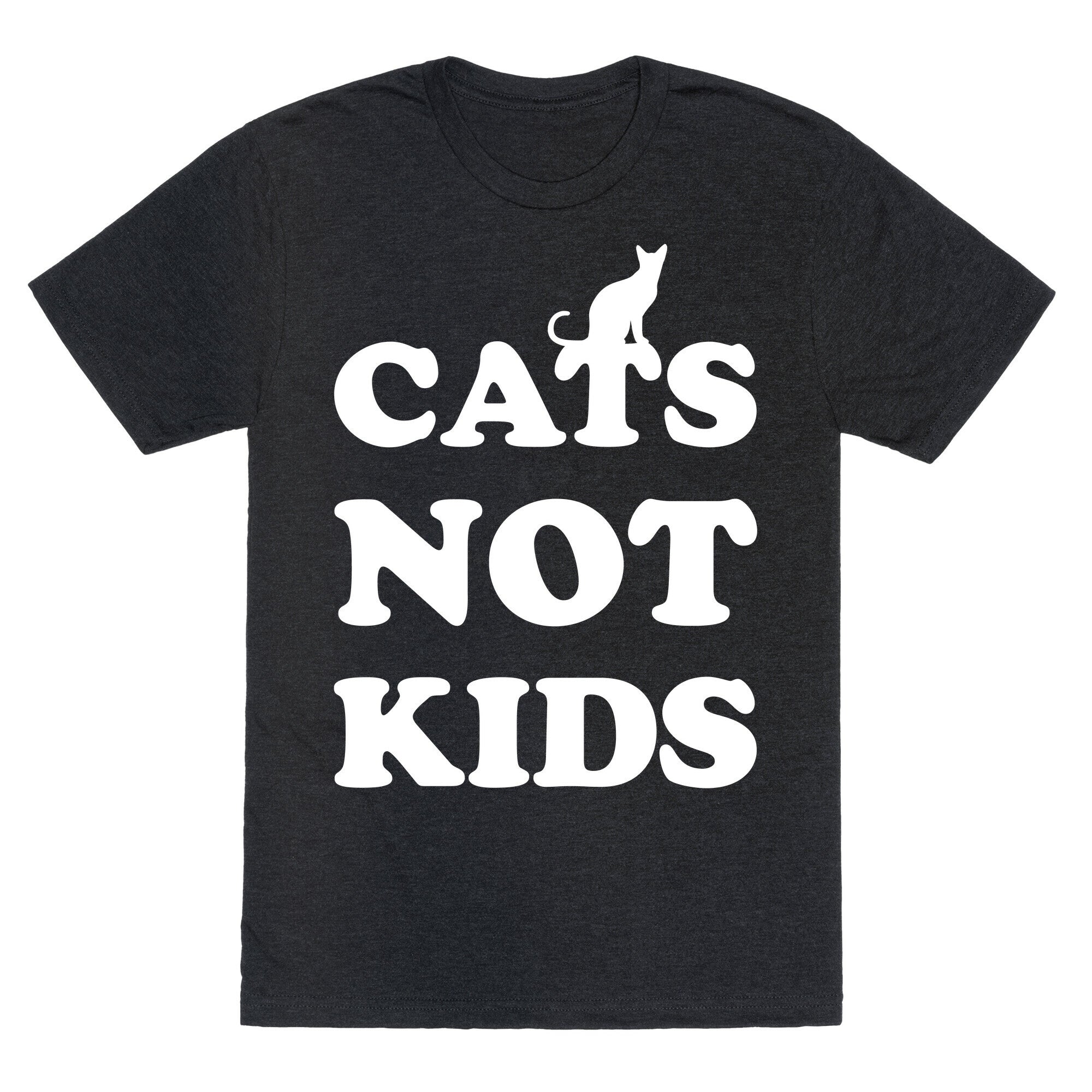 Cats Not Kids Unisex Triblend Tee Hoodie, Sweatshirt | CoreVibeTees.com (Image 1)