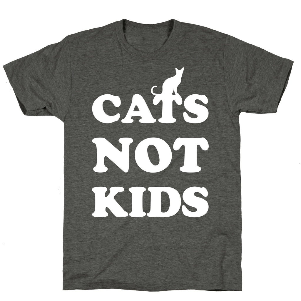 Cats Not Kids Unisex Triblend Tee Hoodie, Sweatshirt | CoreVibeTees.com (Image 3)