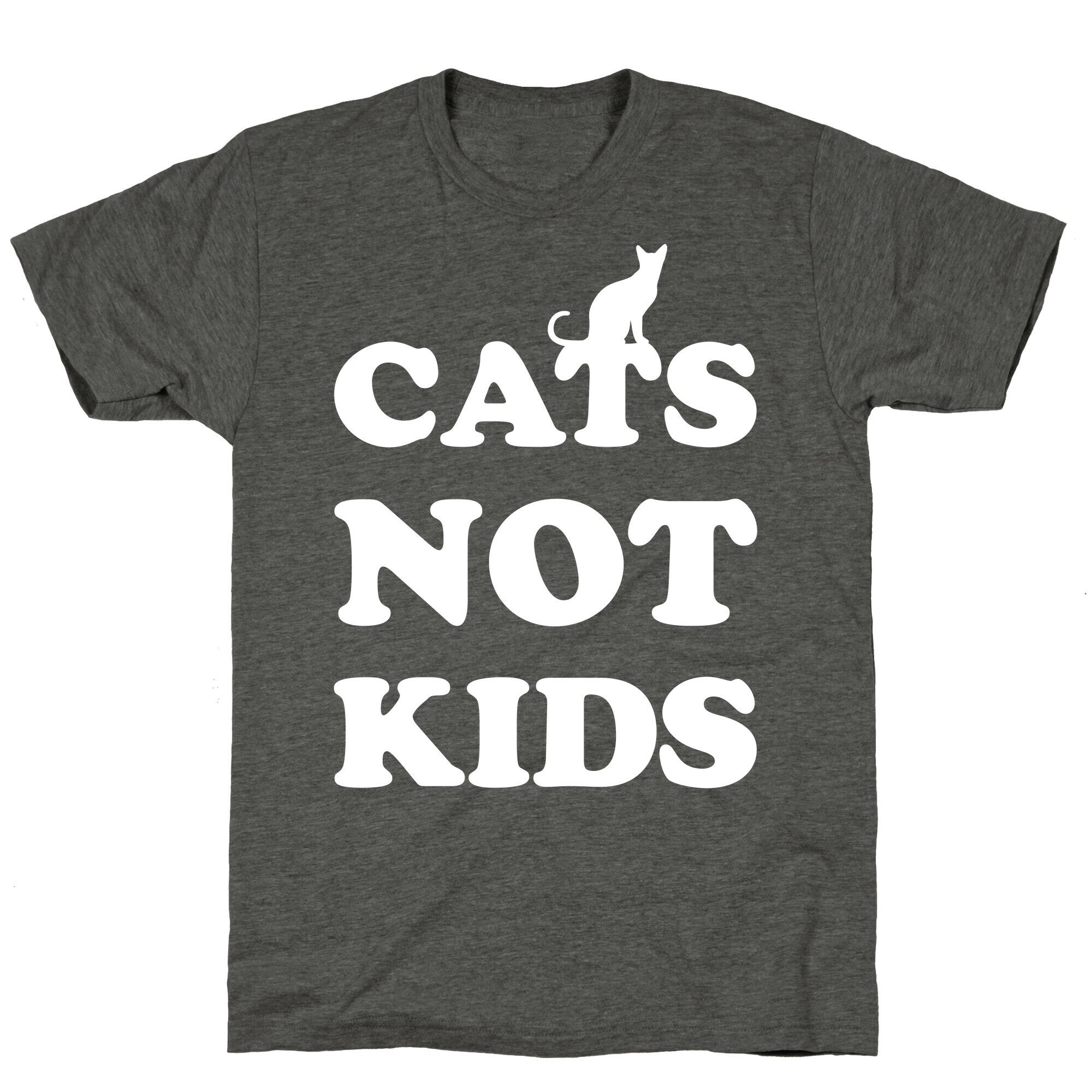 Cats Not Kids Unisex Triblend Tee Hoodie, Sweatshirt | CoreVibeTees.com (Image 3)