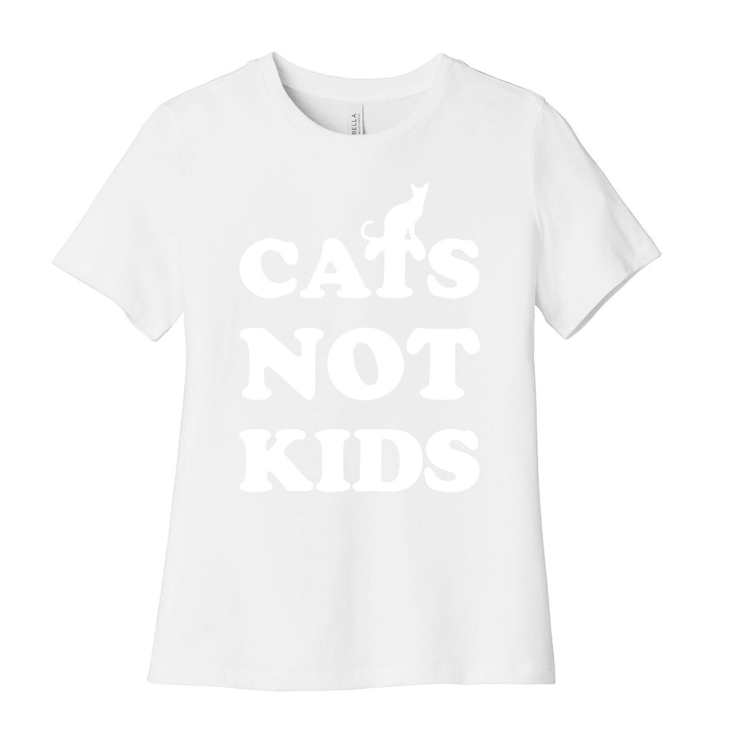 Cats Not Kids Women's Cotton Tee Hoodie, Sweatshirt | CoreVibeTees.com (Image 4)