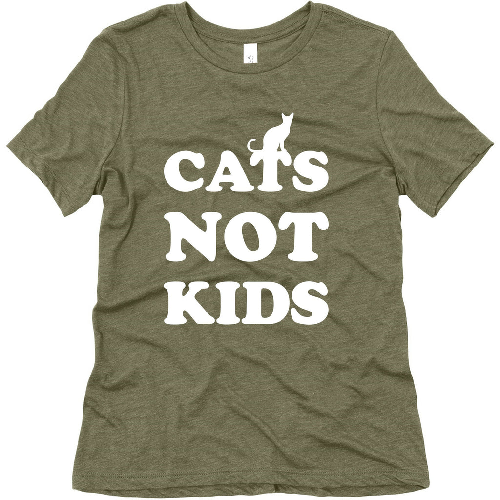 Cats Not Kids Women's Triblend Tee Hoodie, Sweatshirt | CoreVibeTees.com (Image 5)