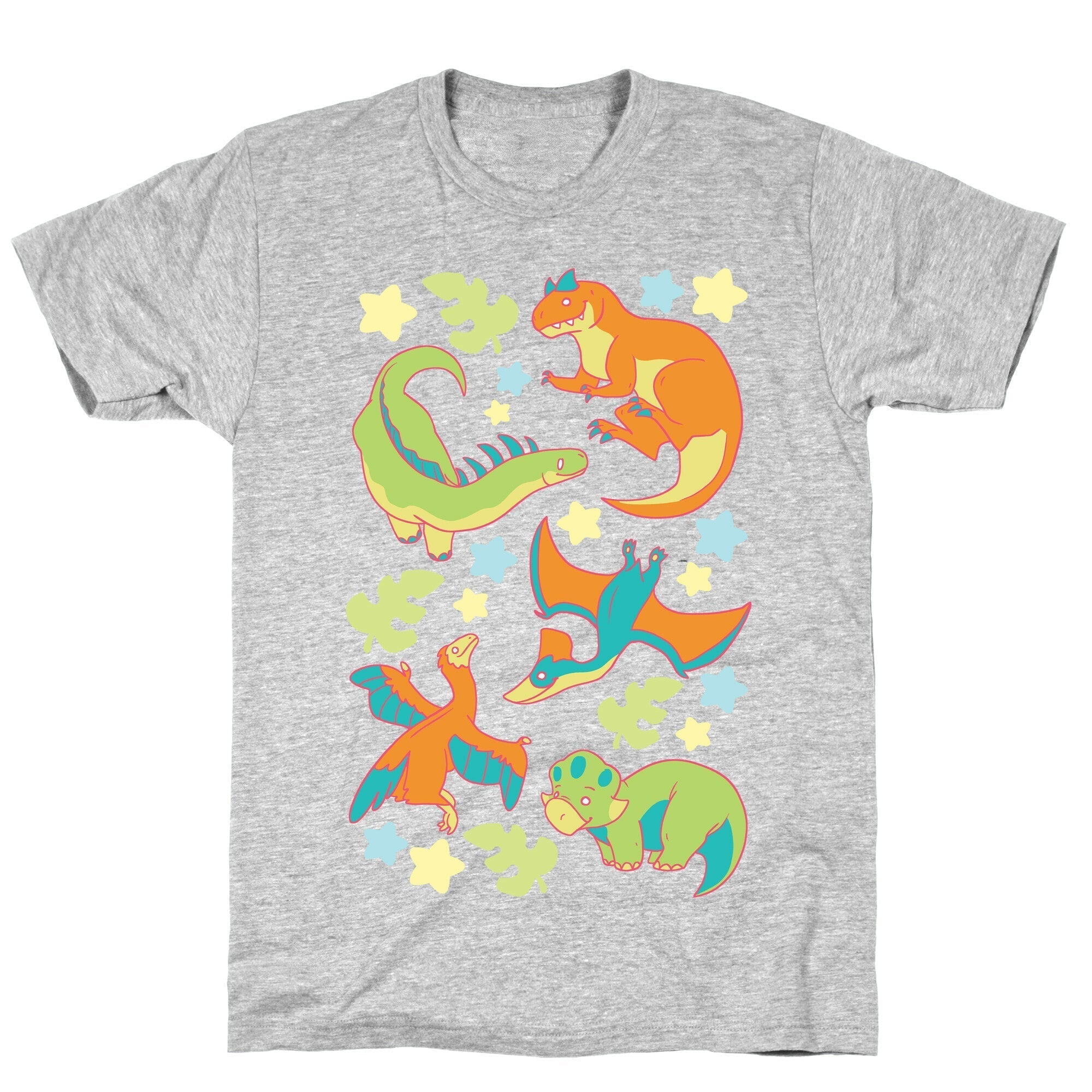 Funky Dinosaur Friends T-Shirt Hoodie, Sweatshirt | CoreVibeTees.com (Image 2)