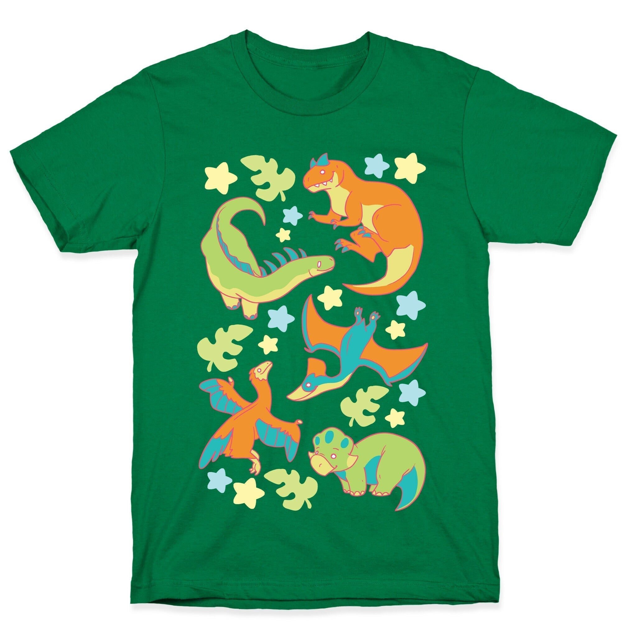 Funky Dinosaur Friends T-Shirt Hoodie, Sweatshirt | CoreVibeTees.com (Image 3)