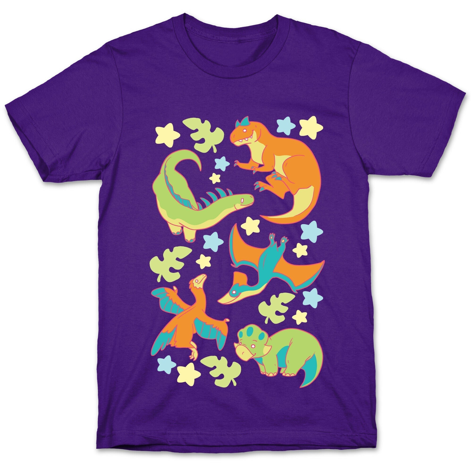 Funky Dinosaur Friends T-Shirt Hoodie, Sweatshirt | CoreVibeTees.com (Image 5)