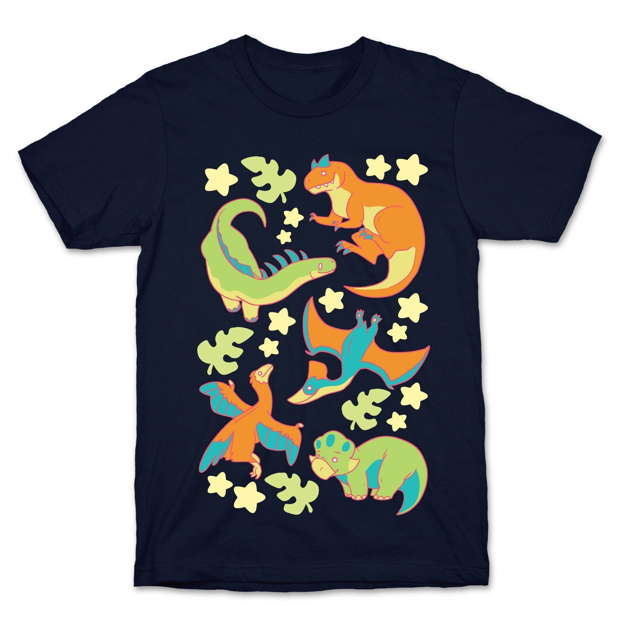 Funky Dinosaur Friends T-Shirt Style001 Hoodie, Sweatshirt | CoreVibeTees.com (Image 4)