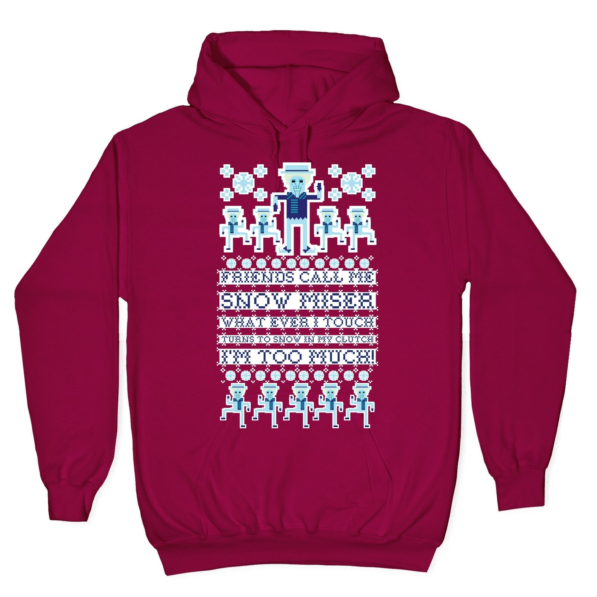 Friends Call Me Snow Miser Hoodie Style001 T-Shirts, Sweatshirt | CoreVibeTees.com (Image 5)