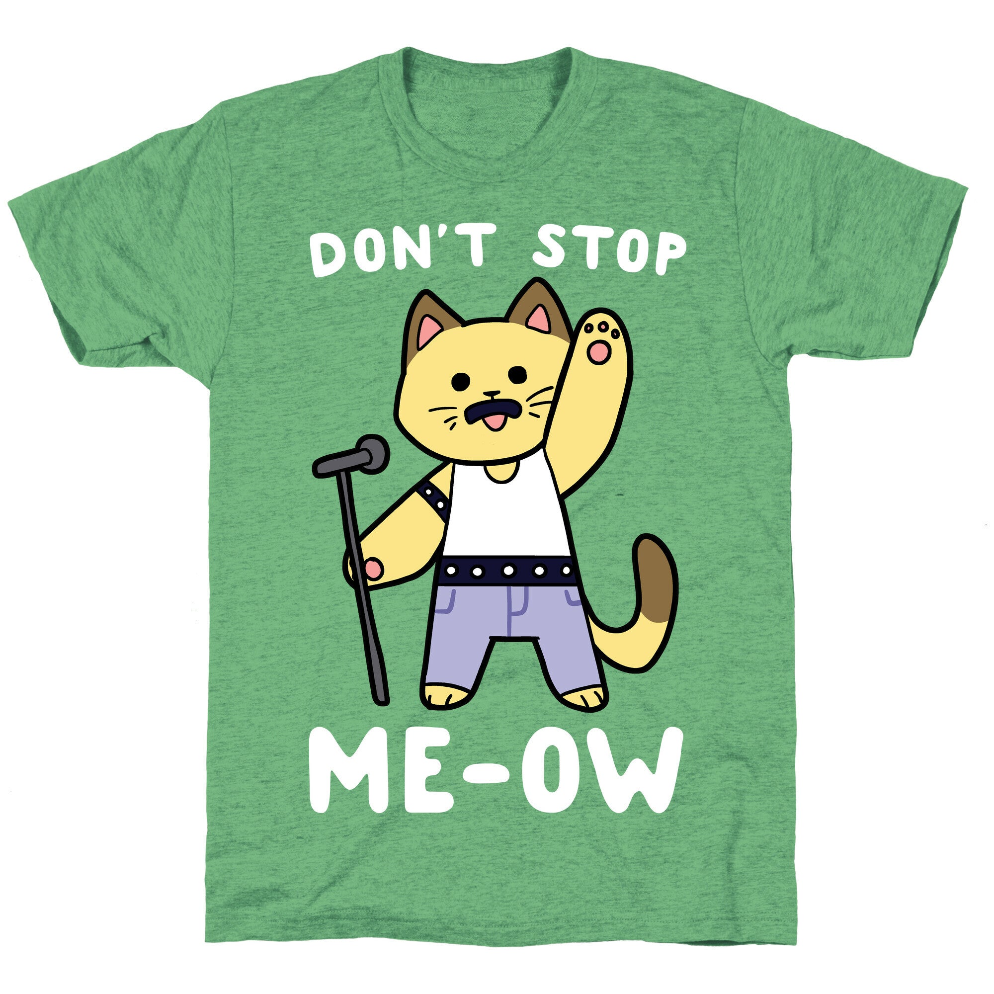 Don't Stop Me-ow Unisex Triblend Tee Hoodie, Sweatshirt | CoreVibeTees.com (Image 2)