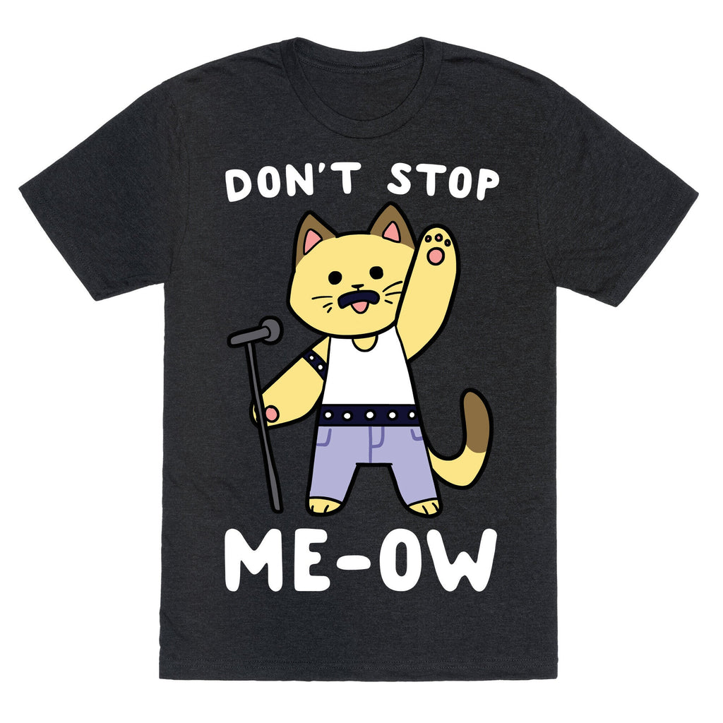 Don't Stop Me-ow Unisex Triblend Tee Hoodie, Sweatshirt | CoreVibeTees.com (Image 1)