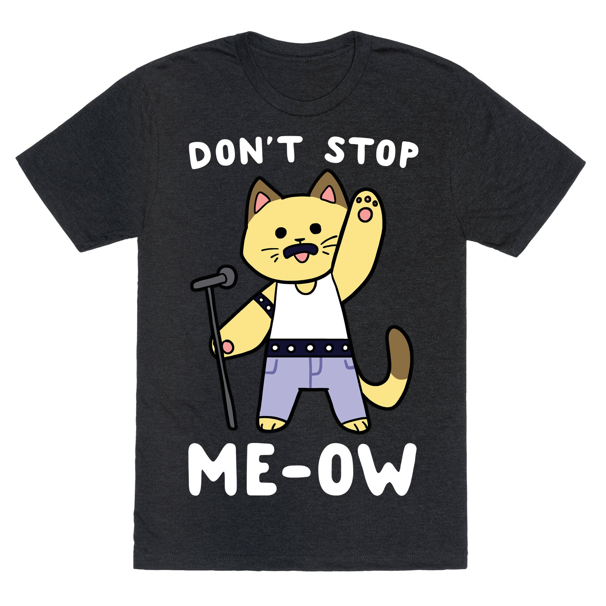 Don't Stop Me-ow Unisex Triblend Tee Hoodie, Sweatshirt | CoreVibeTees.com (Image 1)
