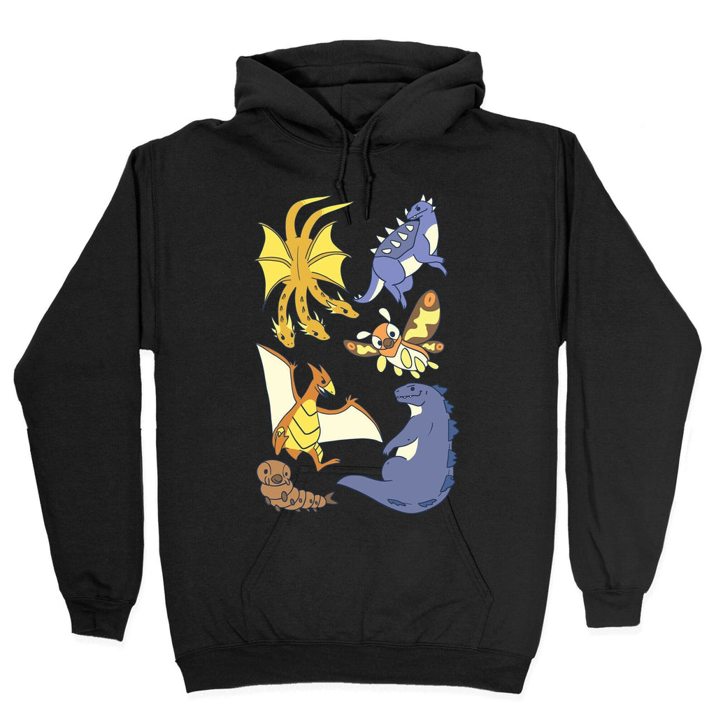 Godzilla and Friends Hoodie T-Shirts, Sweatshirt | CoreVibeTees.com (Image 2)