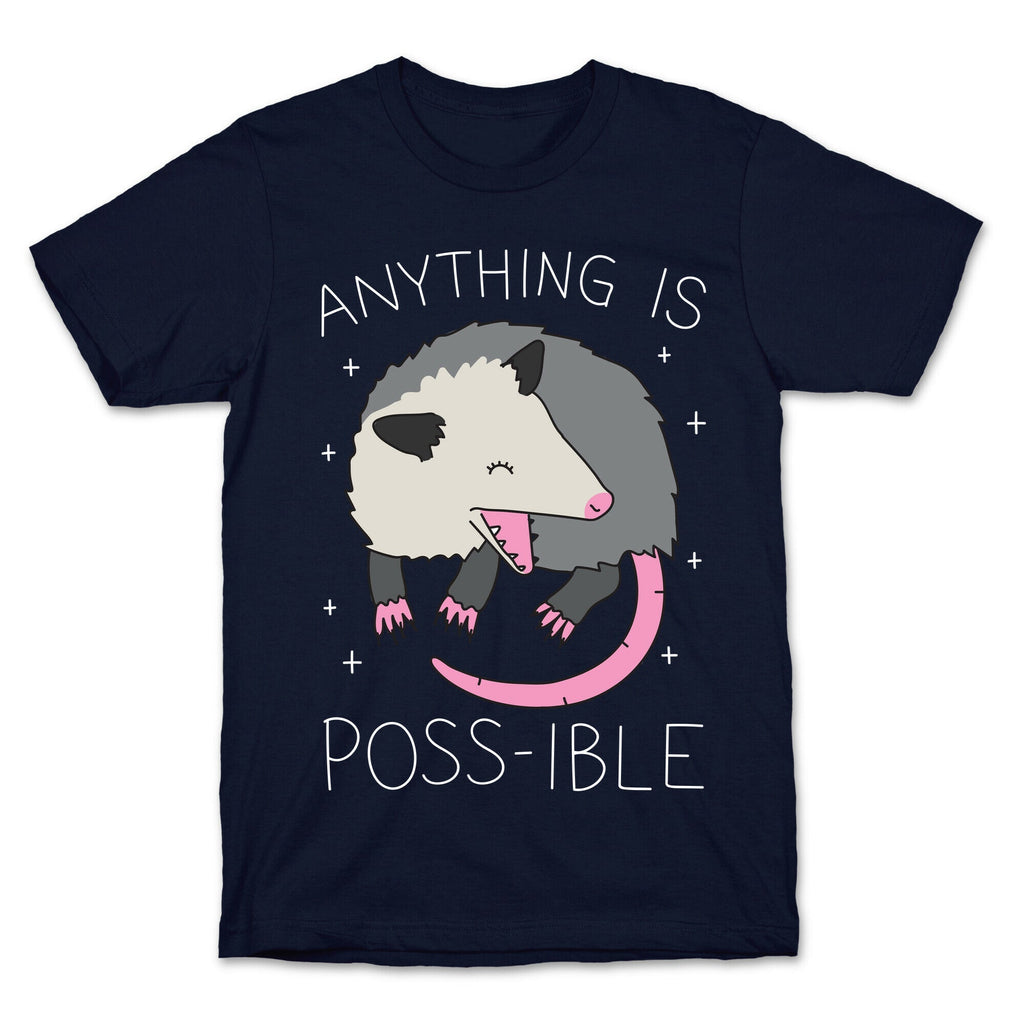Anything Is Poss-ible Opossum T-Shirt Hoodie, Sweatshirt | CoreVibeTees.com (Image 4)