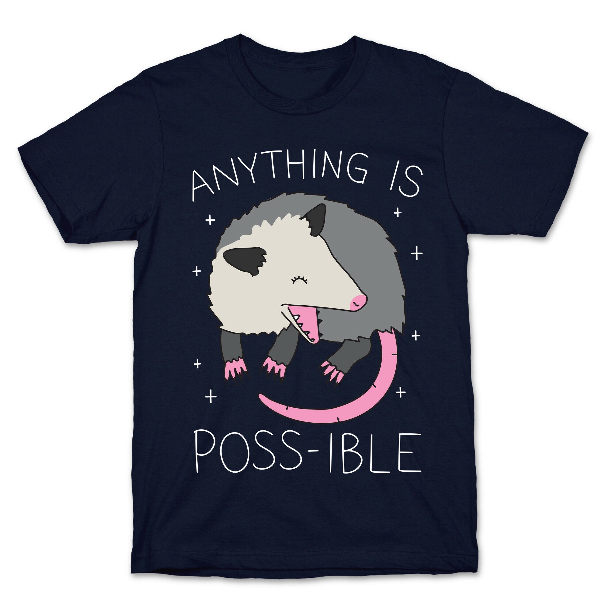 Anything Is Poss-ible Opossum T-Shirt Hoodie, Sweatshirt | CoreVibeTees.com (Image 4)