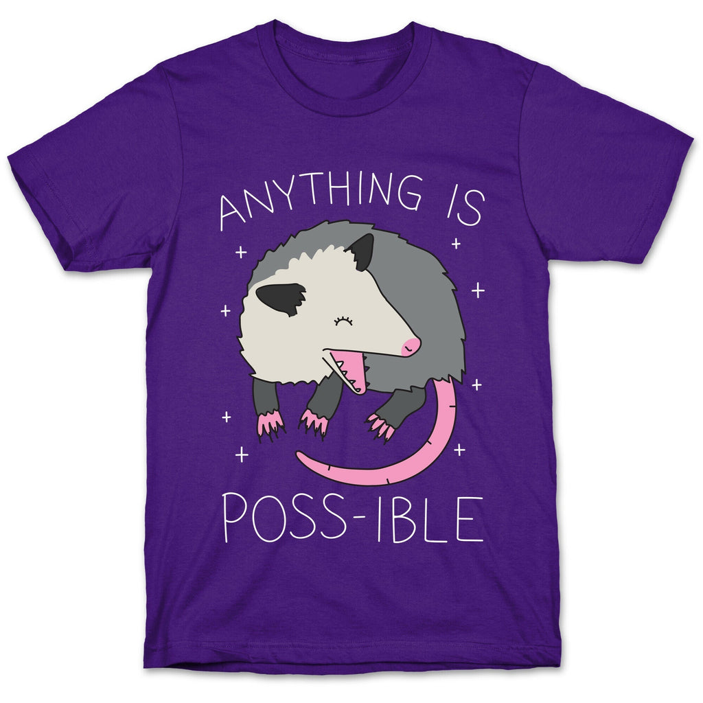 Anything Is Poss-ible Opossum T-Shirt Hoodie, Sweatshirt | CoreVibeTees.com (Image 5)