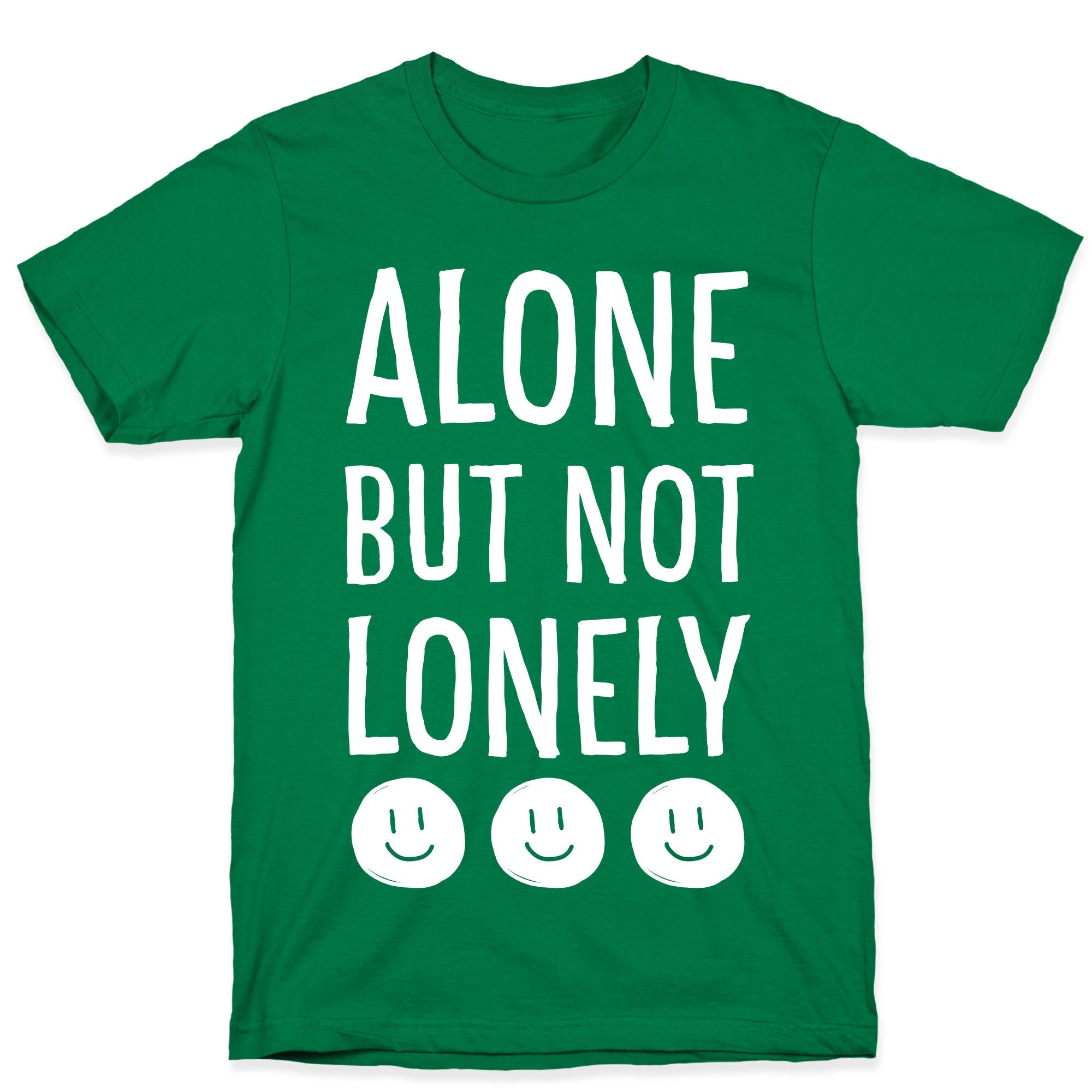 Alone But Not Lonely T-Shirt Hoodie, Sweatshirt | CoreVibeTees.com (Image 3)