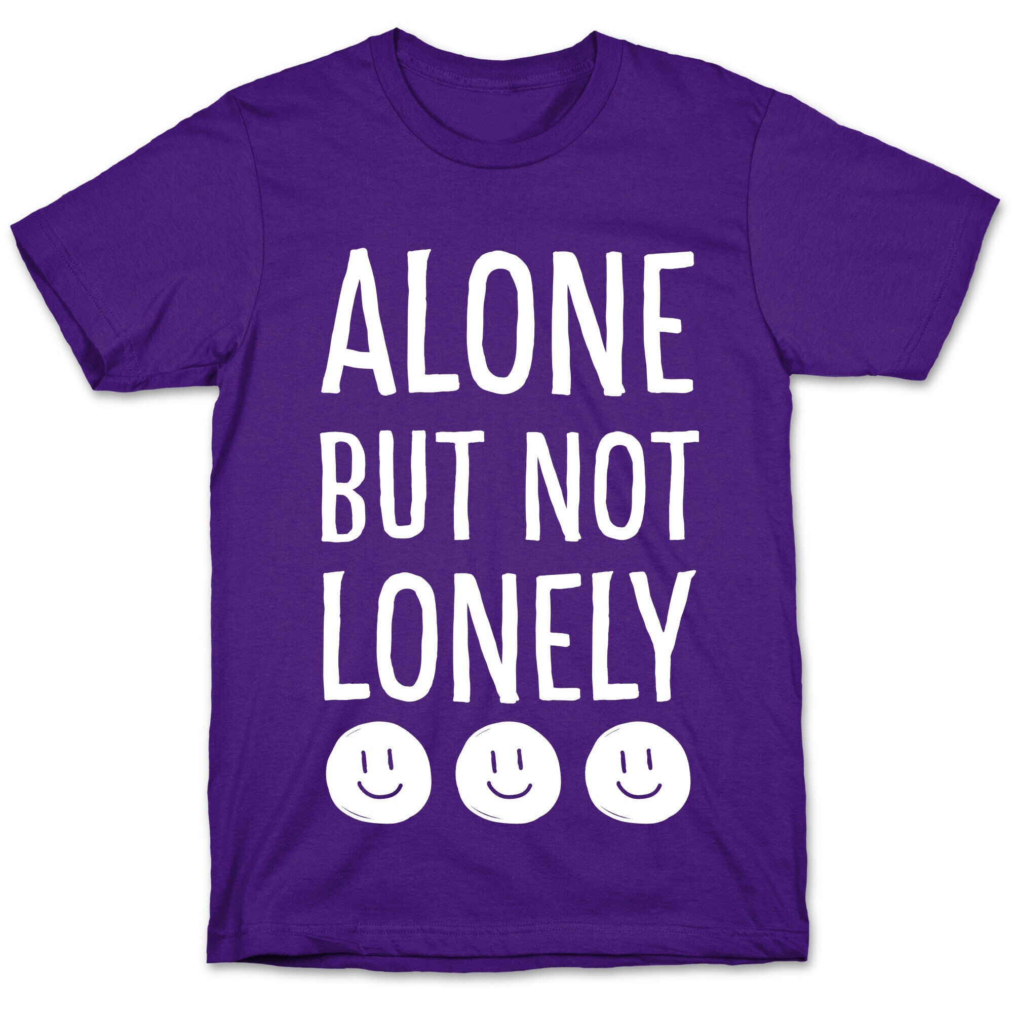 Alone But Not Lonely T-Shirt Hoodie, Sweatshirt | CoreVibeTees.com (Image 5)