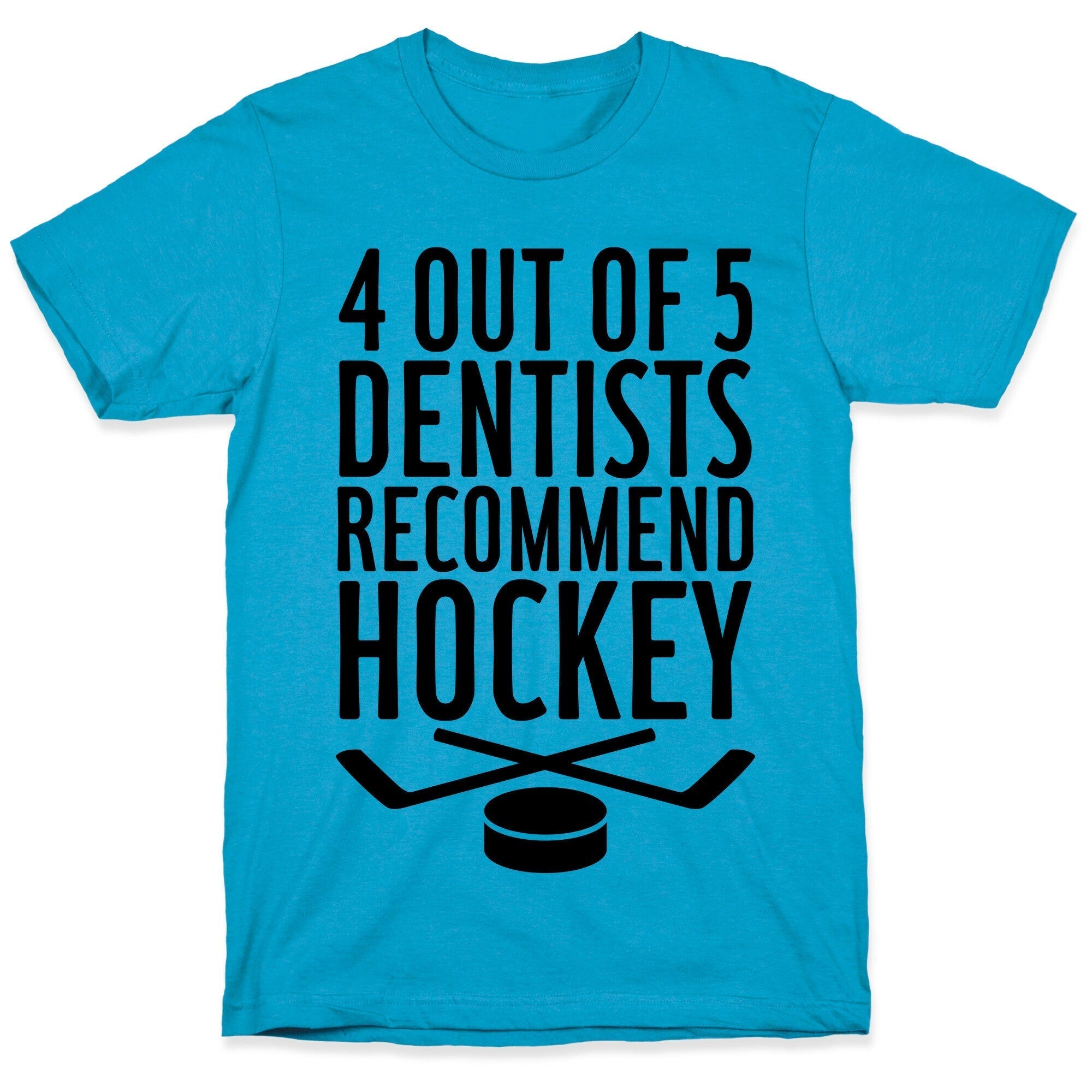 4 Out Of 5 Dentists Recommend Hockey Unisex Triblend Tee Hoodie, Sweatshirt | CoreVibeTees.com (Image 5)