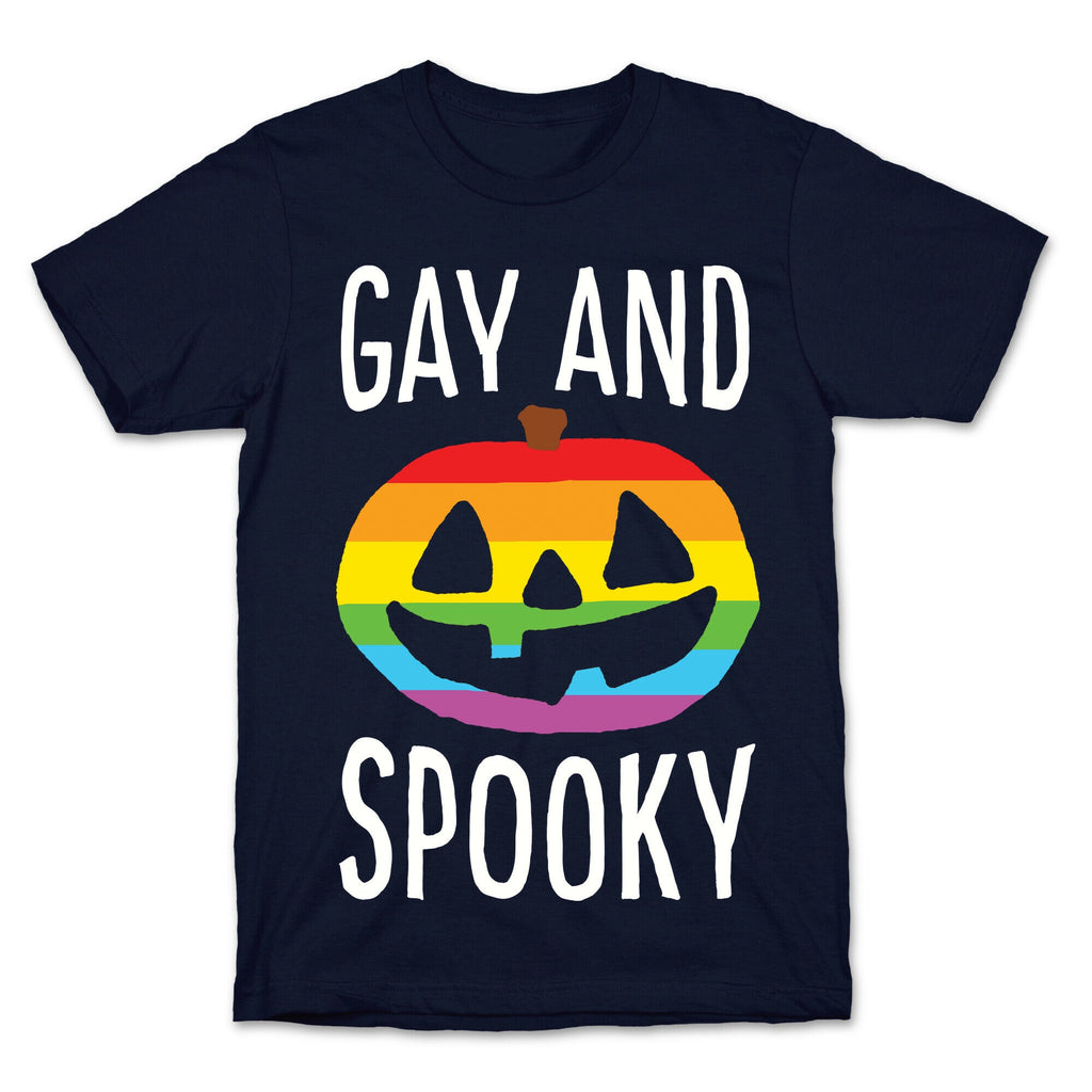 Gay And Spooky T-Shirt Hoodie, Sweatshirt | CoreVibeTees.com (Image 4)