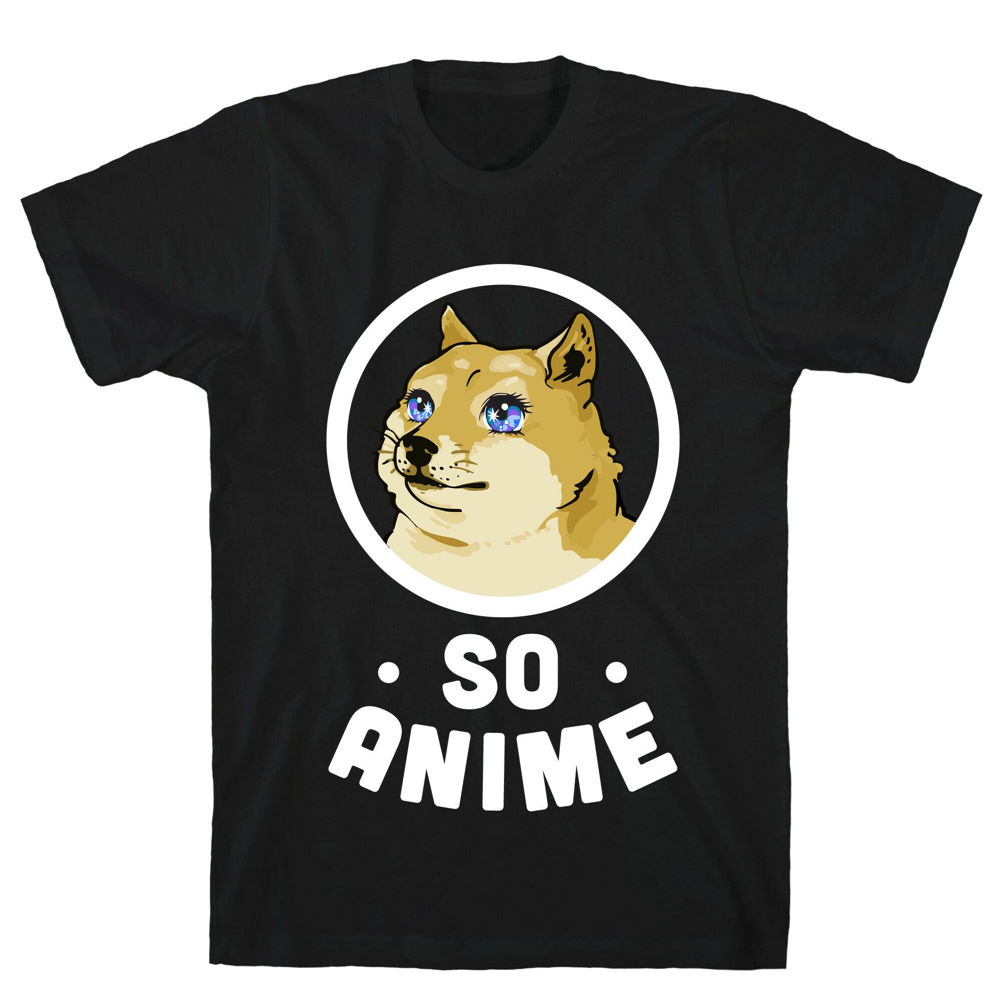 Anime Doge T-Shirt Hoodie, Sweatshirt | CoreVibeTees.com (Image 1)