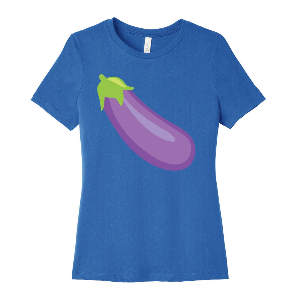 Eggplant/Peach Pair (Eggplant) Women's Cotton Tee Hoodie, Sweatshirt | CoreVibeTees.com (Image 3)