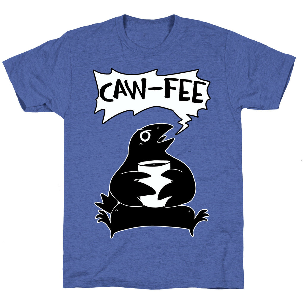 Caw-fee Unisex Triblend Tee Hoodie, Sweatshirt | CoreVibeTees.com (Image 4)