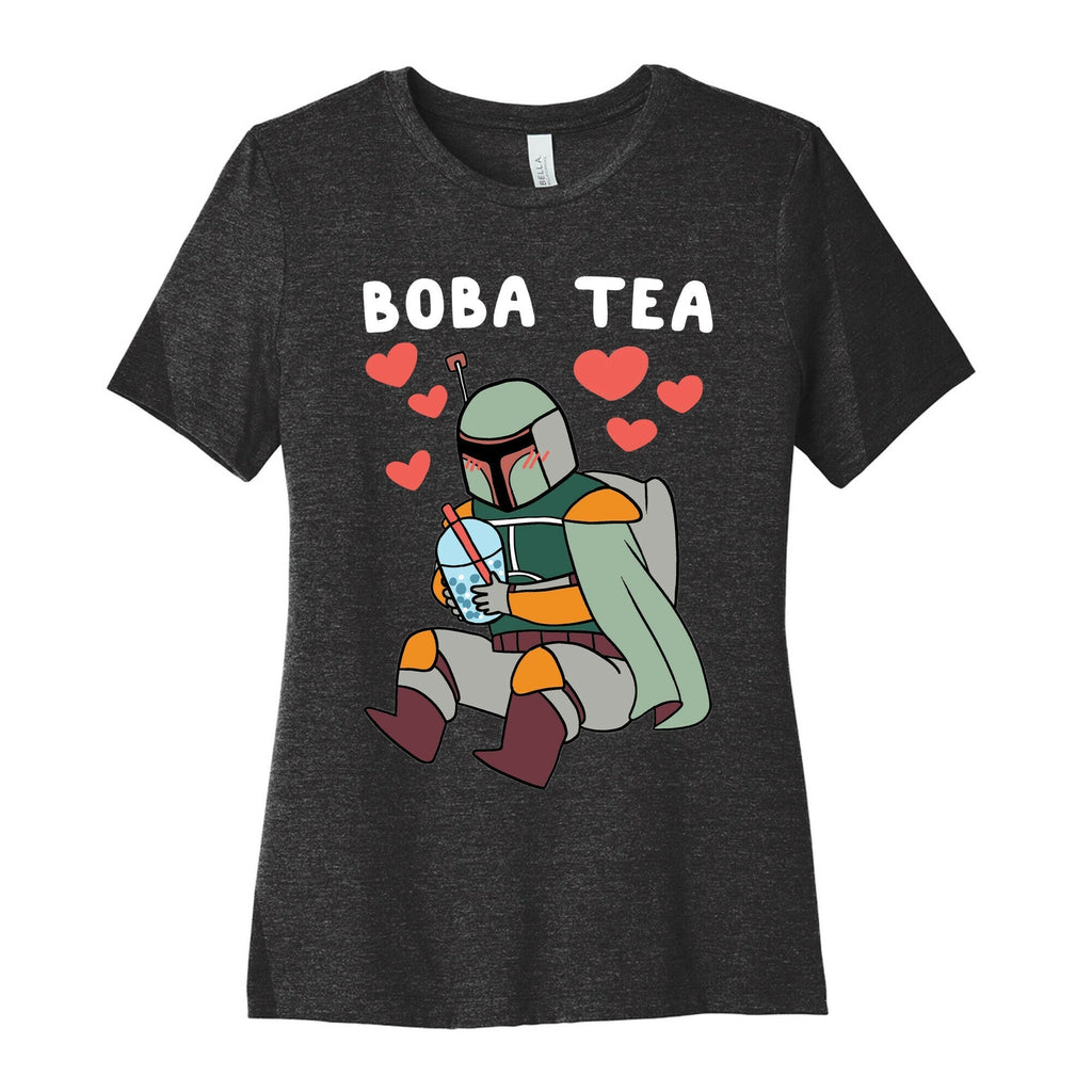Boba Fett Tea Women's Cotton Tee Style001 Hoodie, Sweatshirt | CoreVibeTees.com (Image 1)