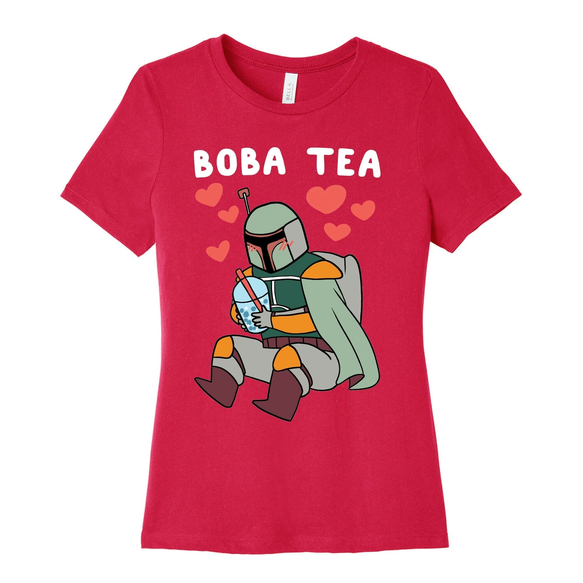 Boba Fett Tea Women's Cotton Tee Style001 Hoodie, Sweatshirt | CoreVibeTees.com (Image 2)