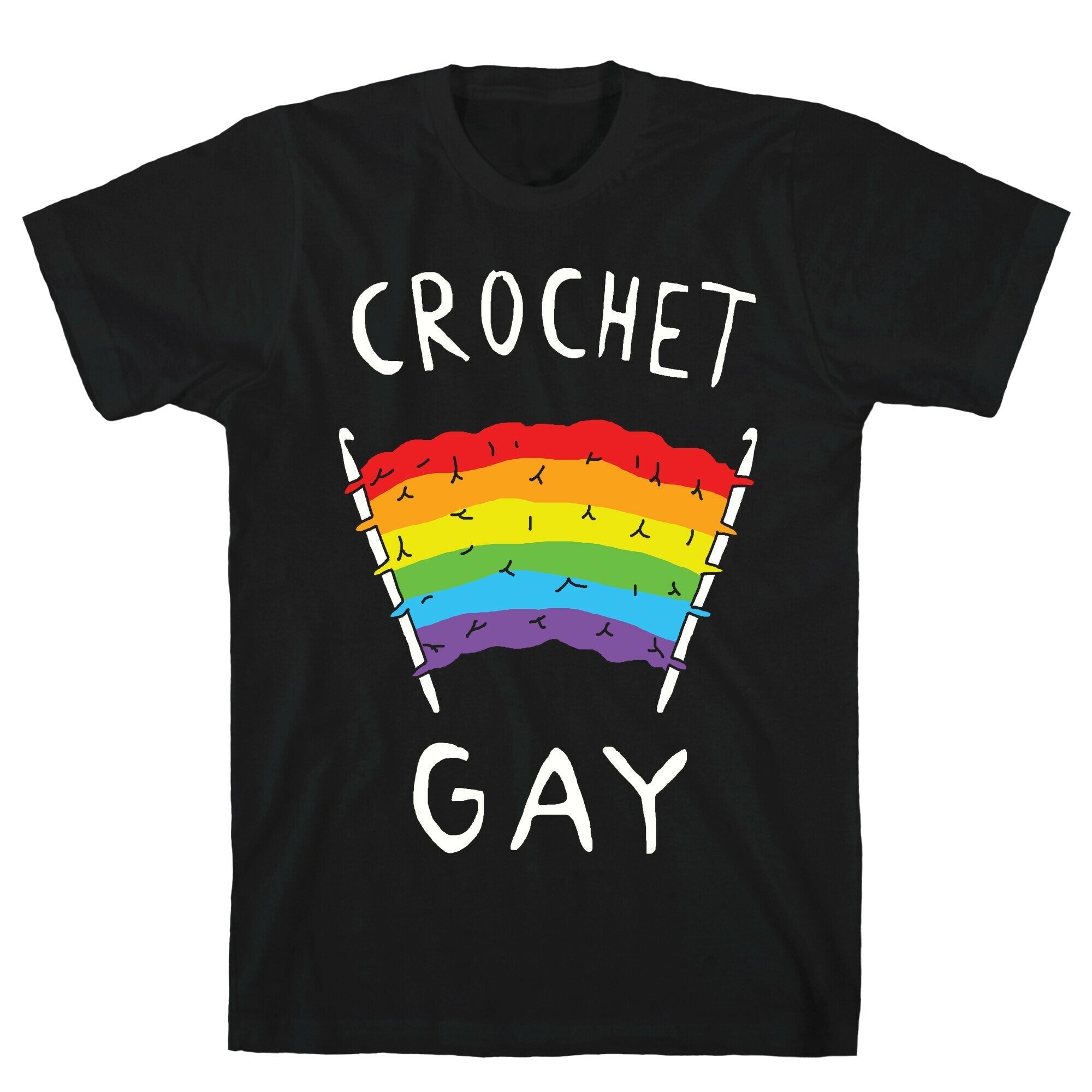 Crochet Gay T-Shirt Hoodie, Sweatshirt | CoreVibeTees.com (Image 1)