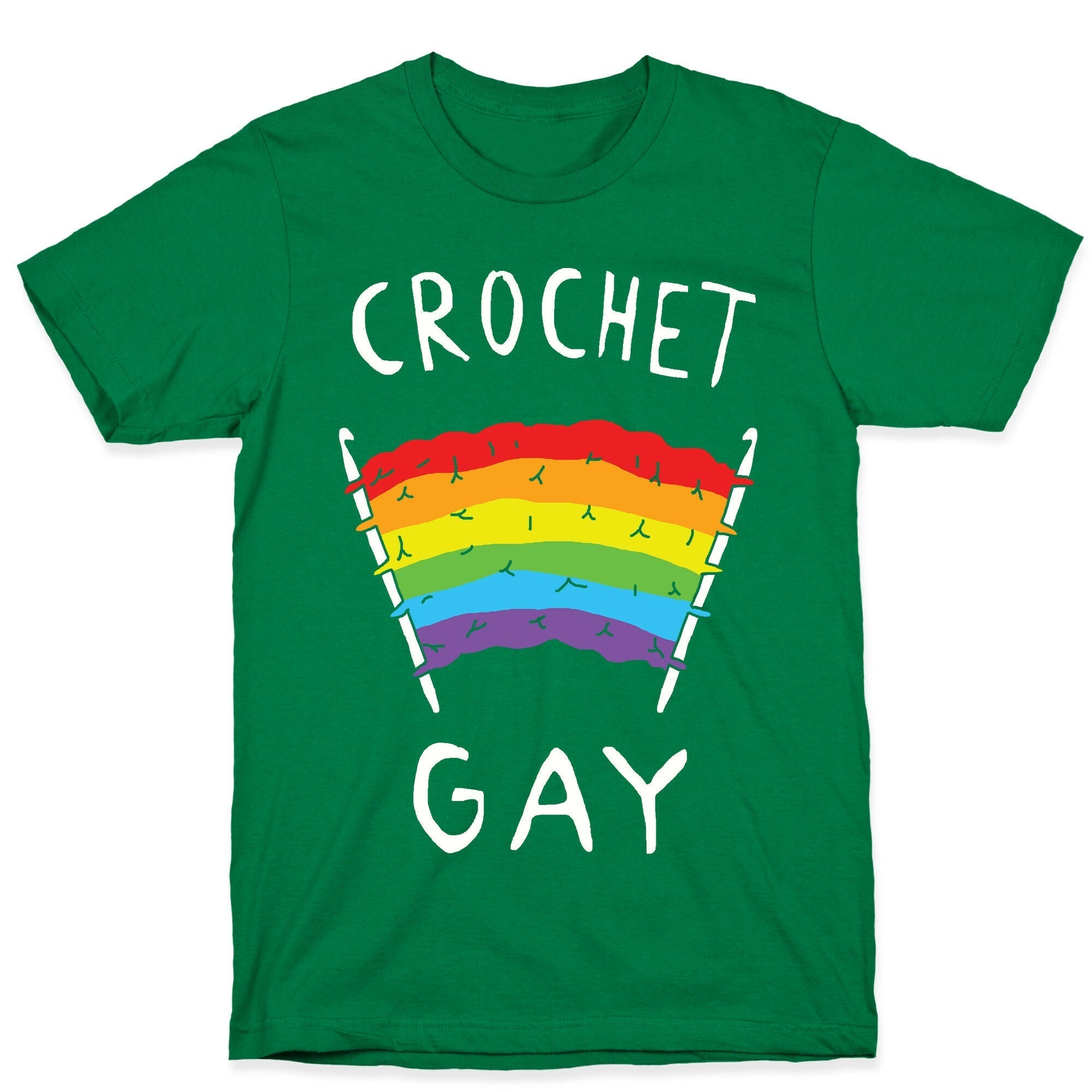 Crochet Gay T-Shirt Hoodie, Sweatshirt | CoreVibeTees.com (Image 3)