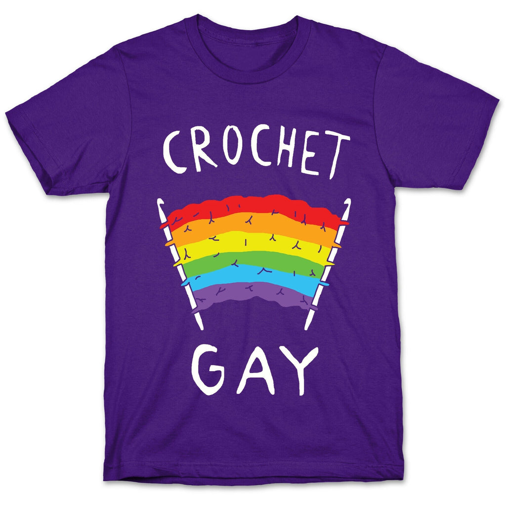 Crochet Gay T-Shirt Hoodie, Sweatshirt | CoreVibeTees.com (Image 5)