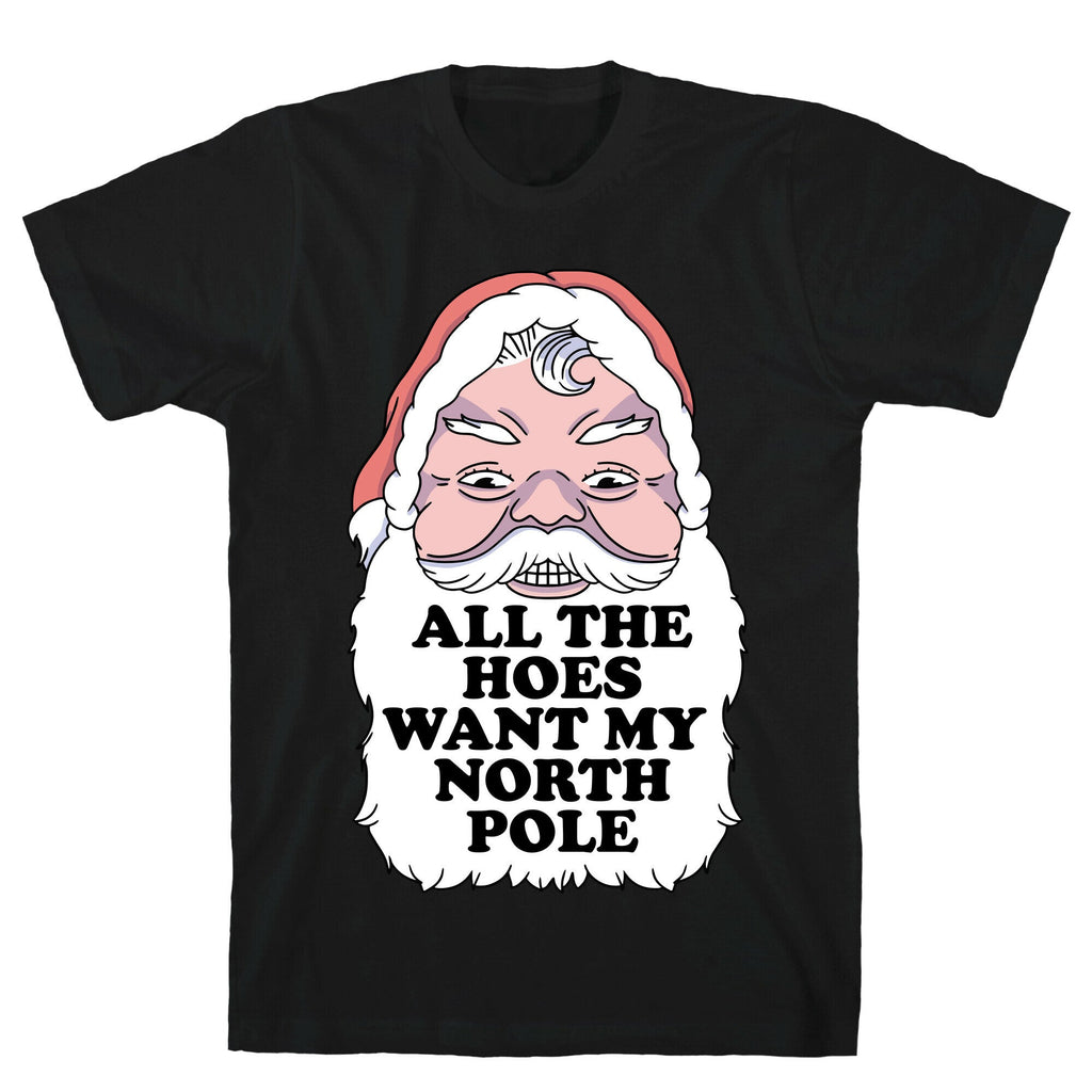 All The Hoes Want My North Pole T-Shirt Hoodie, Sweatshirt | CoreVibeTees.com (Image 1)