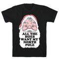All The Hoes Want My North Pole T-Shirt Hoodie, Sweatshirt | CoreVibeTees.com (Image 1)