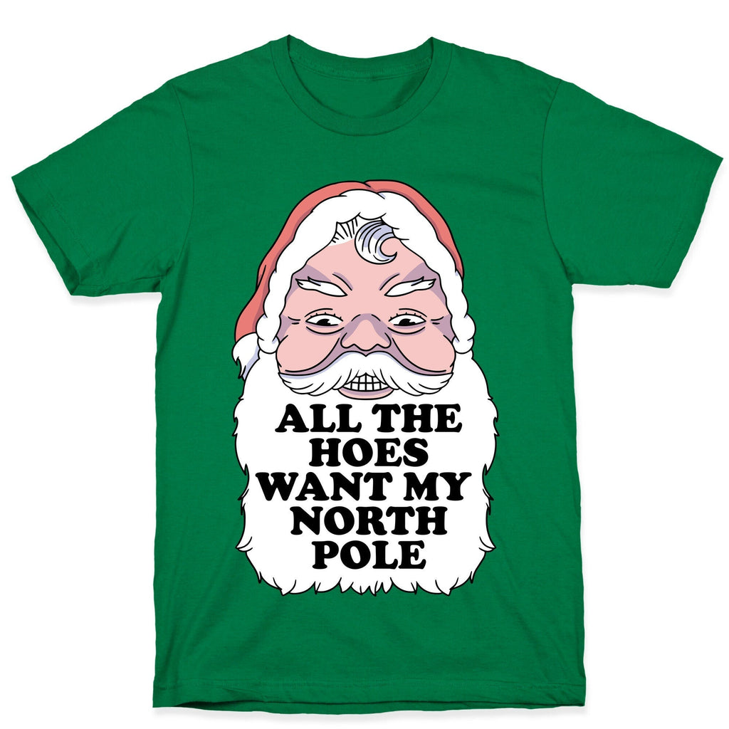 All The Hoes Want My North Pole T-Shirt Hoodie, Sweatshirt | CoreVibeTees.com (Image 3)