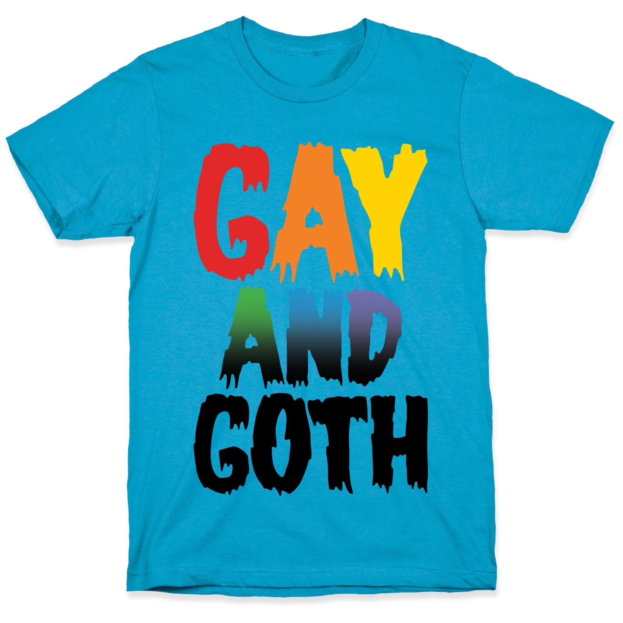 Gay and Goth Unisex Triblend Tee Hoodie, Sweatshirt | CoreVibeTees.com (Image 5)