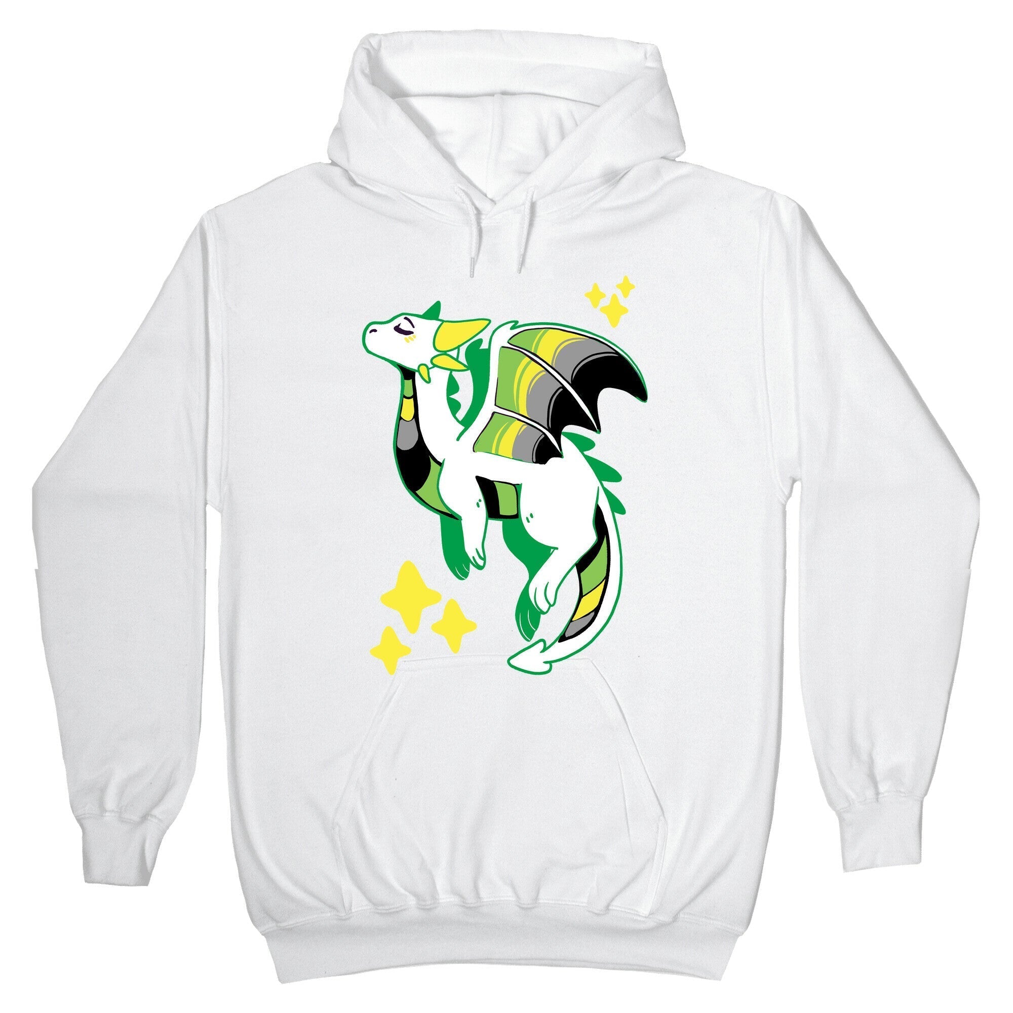 Aromantic Pride Dragon Hoodie T-Shirts, Sweatshirt | CoreVibeTees.com
