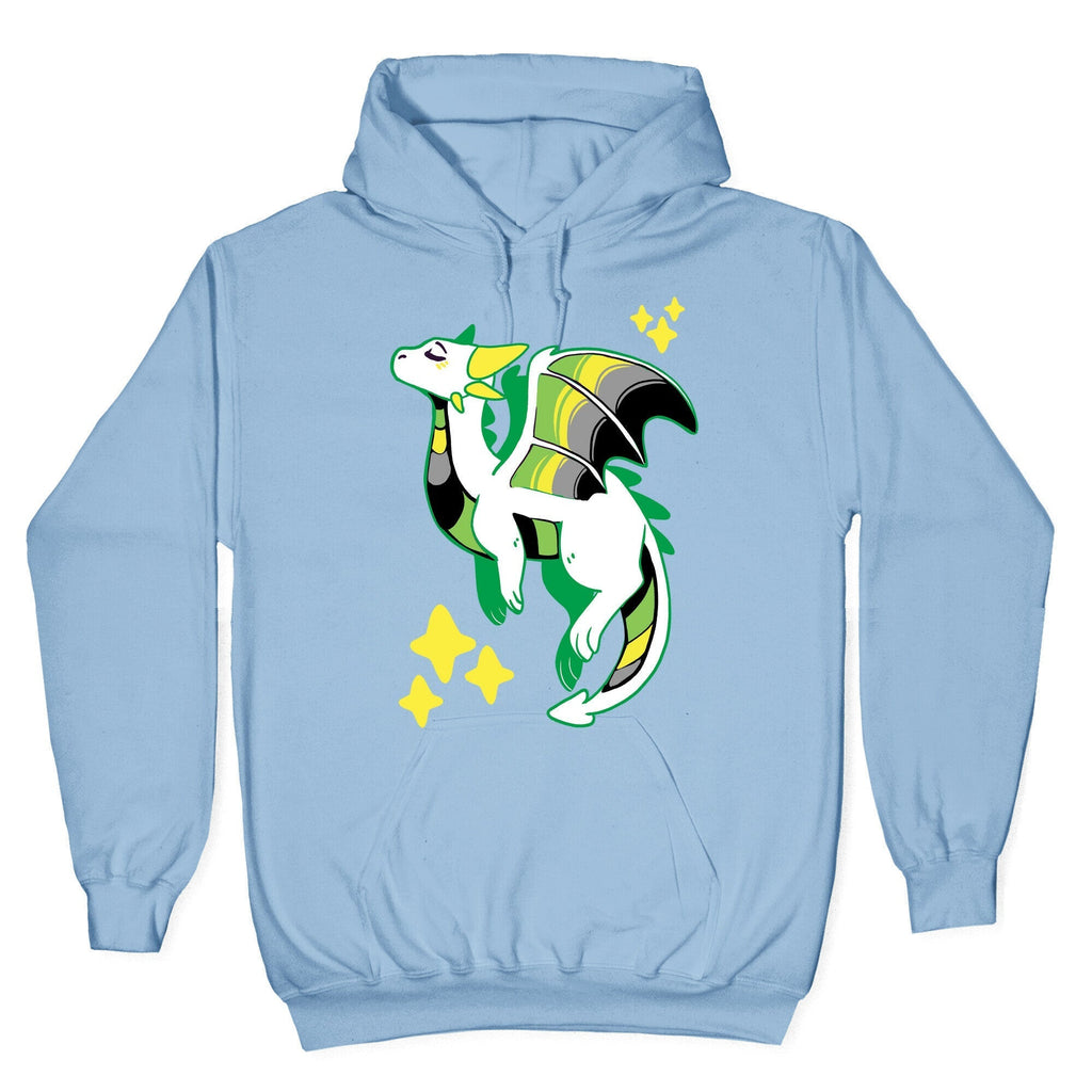 Aromantic Pride Dragon Hoodie Style001 T-Shirts, Sweatshirt | CoreVibeTees.com (Image 4)